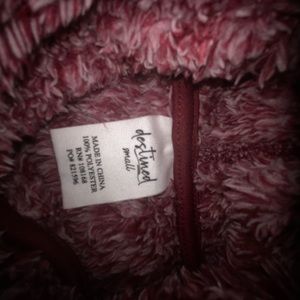 Women’s Red Sherpa jacket